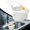 White, variant on VKQNRGS 1Pc Sink Strainer Basket,Handled Plastic Mesh Drain Basket with Countertop Fit,Tone Scrap-Catching Strainer Bin for Home Kitchen Sink Vegetable Fruit,5.3 x 5.12 x 2.95 Inches