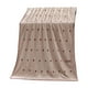 thumbnail image 2 of Toalla de baño para parejas, suave y absorbente, con diseño de corazones tejidos | Secado rápido, 2 of 6