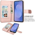 thumbnail image 3 of For Samsung Galaxy S25 FE Case Wallet with Card Holder, Lanyard and Kickstand for Women Men, Ebizware Magnetic Flip Detachable PU Leather Wallet Phone Case Cover for Samsung Galaxy S25 FE - Marble, 3 of 7