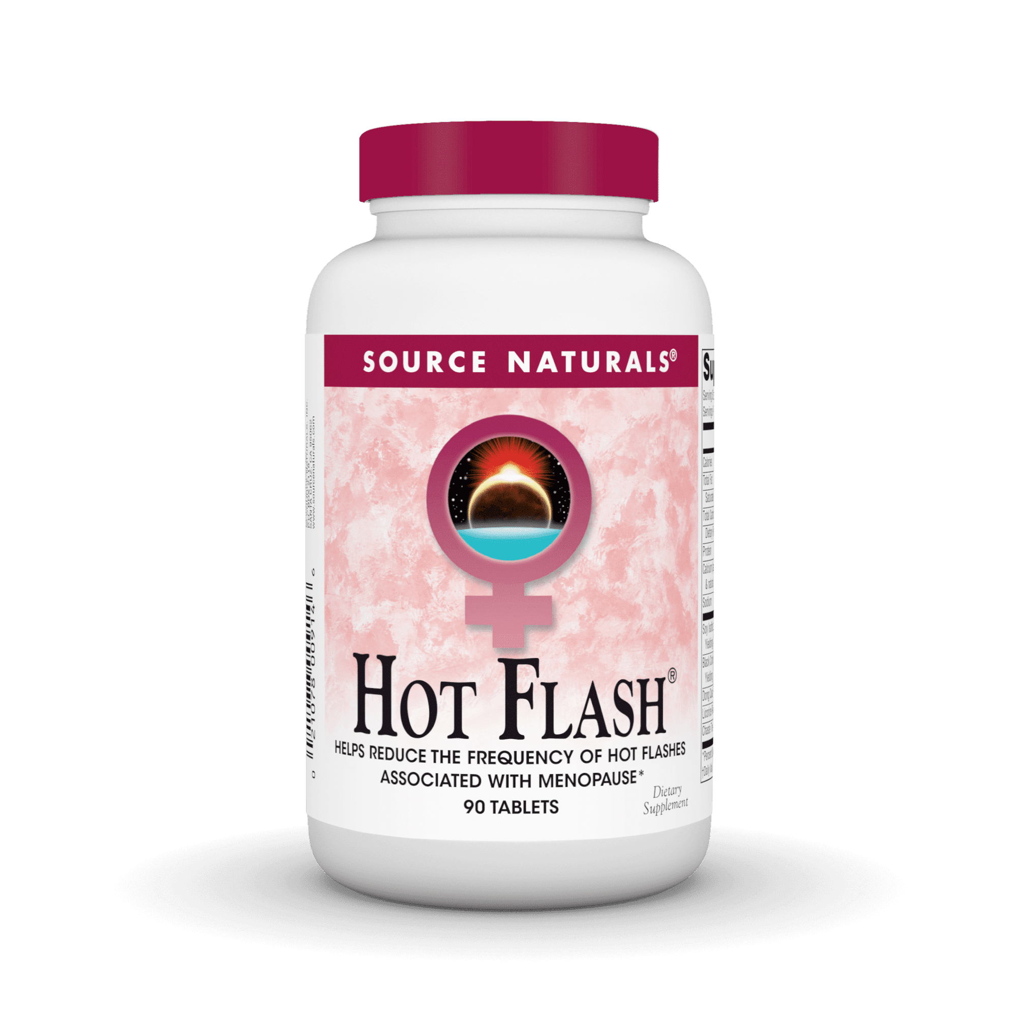 Source Naturals Hot Flash, Helps Reduce the Frequency of Hot Flashes* - 90 Tablets