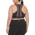 thumbnail image 3 of CALVIN KLEIN PERFORMANCE Intimates Purple Reversible Logo Band Medium Impact Sports Bra Plus 1X, 3 of 3