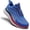 Blue Red, variant on OrthoComfoot Men's Orthopedic Road Running Shoes: Comfortable Arch Support Athletic Sneakers for Walking, Training and Everyday Wear