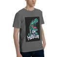 thumbnail image 2 of Bingfone Hungry Tyrannosaurus Men'S Loose Fit Short-Sleeve Pocket T-Shirt, 2 of 7