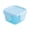Blue, variant on KDFWDM Small Plastic Food Storage Containers with Lids - Airtight Square Lunch Boxes for 𝗞𝗶𝗱𝘀 𝗦𝗰𝗵𝗼𝗼𝗹, Leftovers and Pantry Organization, BPA-Free Stackable Design