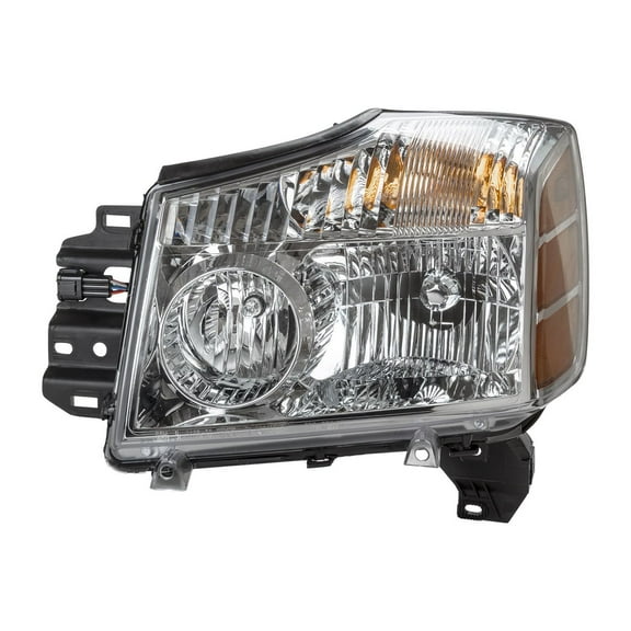 TYC 20-6520-00-9 for Nissan CAPA Certified Replacement Left Head Lamp Fits select: 2004-2007 NISSAN TITAN, 2005-2007 NISSAN ARMADA