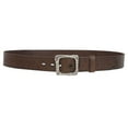 thumbnail image 3 of Snap On 1 1/2" Soft Hand Vintage Genuine Cowhide Full Grain Leather Casual Belt, 3 of 4