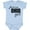 AE-Light Blue, variant on Inktastic Just an Ohio Girl Born in Ohio Girls Baby Bodysuit