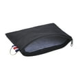 thumbnail image 3 of Aspire 30-Pack Canvas Zipper Pouches, Cosmetic Makeup Bags with Metal Ring, 6 x 4 Inches - Black, 3 of 5
