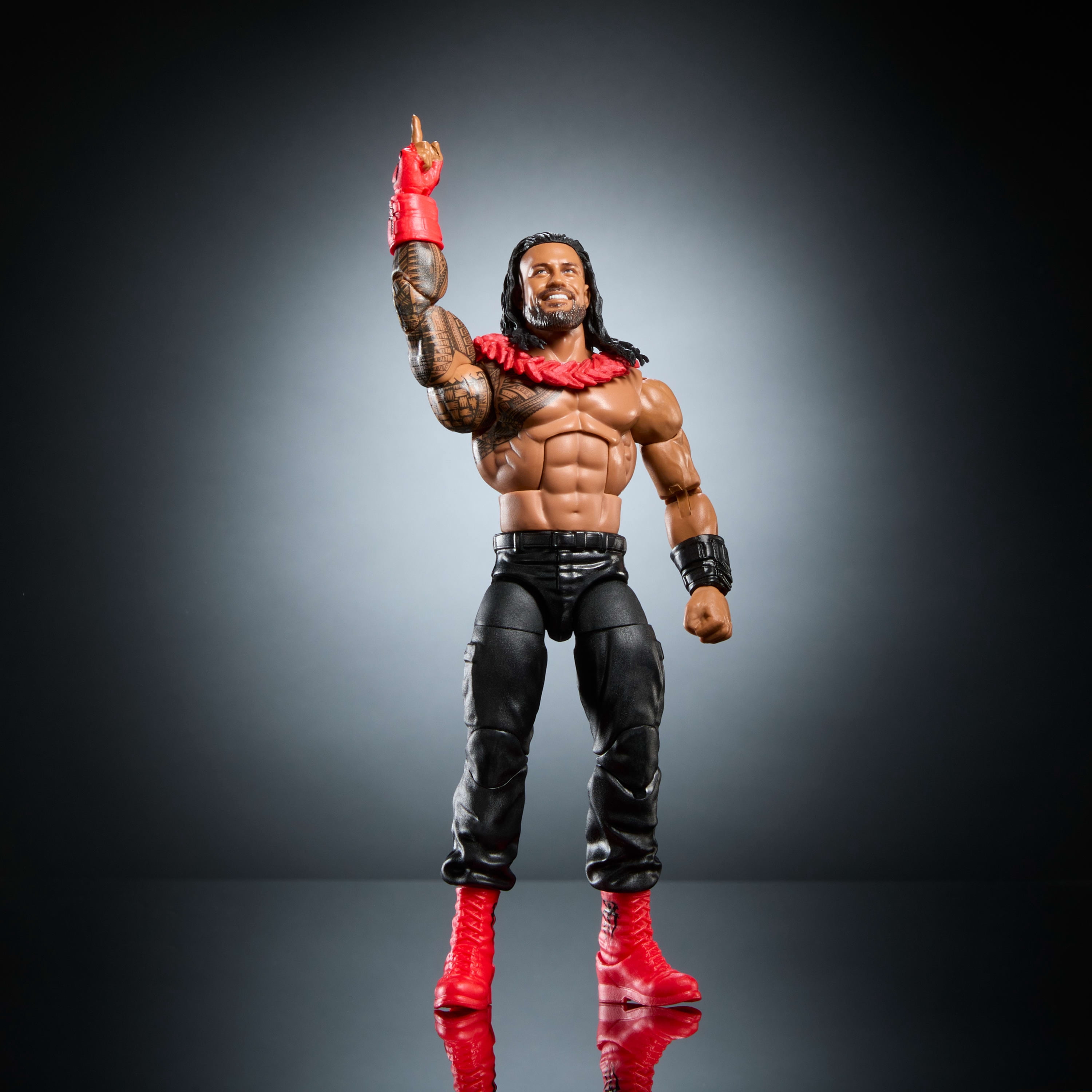 WWE Elite Collection Premium Live Event Roman Reigns Action Figure Set, SummerSlam Collectible