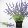 thumbnail image 4 of Artificial Lavender Plant Decor Simulation lavender simulation lavender artificial Lavender Bouquet Wedding Party Centerpiece Fake Plant, 4 of 9