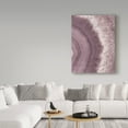 thumbnail image 3 of Trademark Fine Art 'Agate Geode II Plum' Canvas Art by Wild Apple Portfolio, 3 of 3