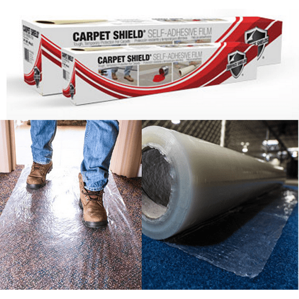 Surface Shields Carpet Protection Rolls of Carpet Film 24 x 200