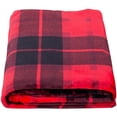 thumbnail image 1 of Couverture en Flanelle Polaire 127cm150cm Toutes Saisons Plaid Rouge, 1 of 5
