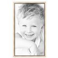thumbnail image 2 of ArtToFrames 24" x 42" Silver with Black Lip Picture Frame, 24x42 inch Multi Wood Poster Frame (WOM-5193),  Pack, 2 of 7