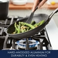 thumbnail image 5 of Rachael Ray Cook + Create 10 inch Hard Anodized Nonstick Frying Pan, Black, 5 of 11