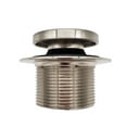 thumbnail image 5 of Westbrass 1-1/2" NPSM Coarse Thread Tip-Toe Bathtub Drain Trim, Satin Nickel, 5 of 12