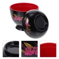 thumbnail image 4 of 1Pc Japanese Thread Miso Soup Bowl Rice Bowl Cooking Bowl Dessert Bowl (Black), 4 of 8