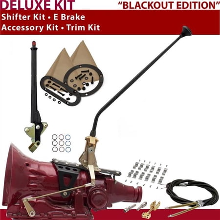 American Shifter PG Shifter Kit Black 23 in. E Brake Cable Clamp Trim Kit for DD701