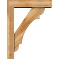 thumbnail image 3 of Ekena Millwork 6"W x 26"D x 34"H Olympic Block Rough Sawn Bracket w/ Offset Brace, Western Red Cedar, 3 of 25