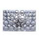 thumbnail image 1 of 101 Piezas Adornos de Bolas de Navidad Estrella Superior de Árbol DIY para Favor de Fiesta Interior Plata mayimx Bolas colgantes, 1 of 9