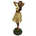 Leilani Dashboard Hula Doll Flower Placing Pose 7'
