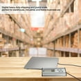 thumbnail image 2 of Smart Weigh Digital Heavy Duty Shipping and Postal Scale with Durable Stainless Steel Large Platform 440 lbs Capacity x 6 oz Readability, 2 of 6