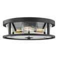thumbnail image 5 of Aiwen Gold Flush Mount Ceiling Lamp 2-Light Modern Ceiling Light Fixture for Bedroom Kitchen Hallway, 5 of 9