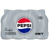 Diet Pepsi Cola Soda Pop, 16 fl oz, 12 Pack Bottles