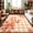 Orange, variant on 2x3 Ft Entryway Area Rug, Thanksgiving Fall Kitchen Rug Runner Washable Floor Mat, Falling Maple Leaves Orange Checkered Non Slip Indoor Door Mat Throw Carpet for Bathroom Living Room Bedroom