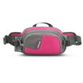 thumbnail image 1 of Btafrte Riñonera Deportiva Con Portabotellas Ciclismo Running Fanny Bum Pack (Rose Red), 1 of 9