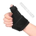 thumbnail image 1 of Férula Estabilizadora Reversible para Y Muñeca, Protección Ligera, Férula de Soporte Transpirable Ajustable para Esguinces de Tobillo Izquierdo Salvador Estabilizador de pulgar, 1 of 10