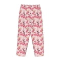 thumbnail image 7 of Fotbe Summer Flamingo Women's Pajama Pants,Sleepwear Pants,Pj Bottoms Drawstring And Pockets-Medium, 7 of 7