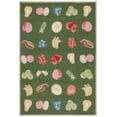 thumbnail image 3 of Safavieh Chelsea Brittania Bordered Area Rug, Hunter Green, 6' x 9', 3 of 13