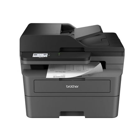 Brother MFC-2807DW Wireless Compact Monochrome All-In-One Laser Printer – Duplex Print/Scan/Copy/Fax, ADF
