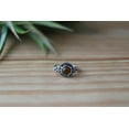 thumbnail image 4 of Tigerâ€™s Eye cabochon Ring, 925 Sterling Silver Ring, Round Shape Gemstone Ring, Natural Silver Ring, Brown Gemstone, Protection Stone Ring, 4 of 6