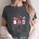 thumbnail image 2 of Camiseta de Cuello de la Tripulación de la Impresión Del Día de la Independencia de las Mujeres, Camiseta Casual Elegante para las Mujeres, 2 of 3