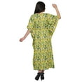 thumbnail image 3 of Moomaya Long Caftan Maxi Dress Beach Swimwear Cover Up Womens Kaftan Plus Size - 2XL-3XL, 3 of 6