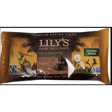 Lily's Premium Baking Chips Dark Chocolate -- 9
