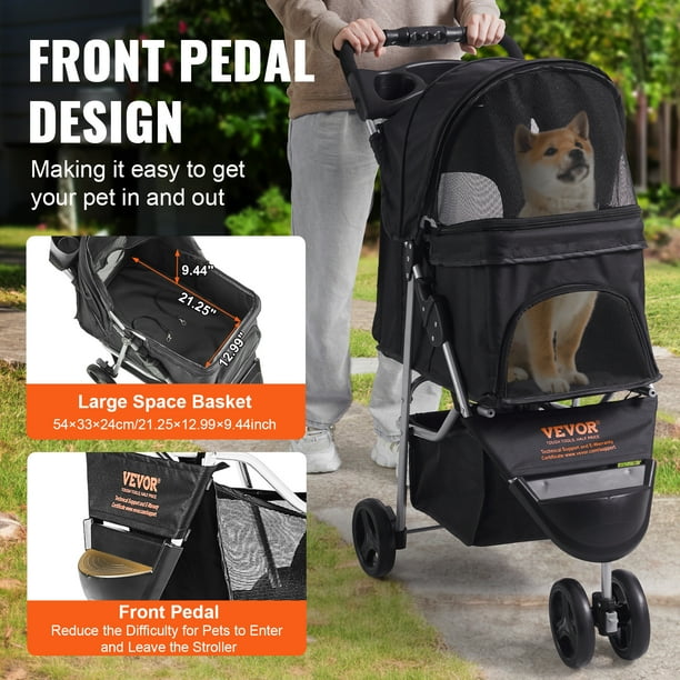 Puppy strollers walmart hot sale