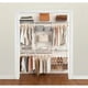 thumbnail image 4 of Kit de armario personalizado Rubbermaid Configurations de 6 a 10 pies, blanco, 4 of 8