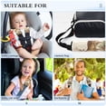 thumbnail image 5 of 2-Pack Seat Belt Covers with Flannel Seatbelt Shoulder Strap Case Adjustable Straps Soft Padding for Car Christmas Deer with Greenery Medium, 5 of 8