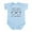 Sky Blue, variant on CafePress - Don't Make A Spectacle Of Your Baby Light Bodysuit - Baby Light Bodysuit, Size Newborn - 24 Months