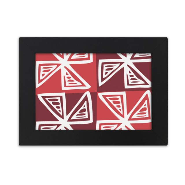 Red Windll Mexico Totems Ancient Civilization Desktop Photo Frame Ornaments Picture Art Painting