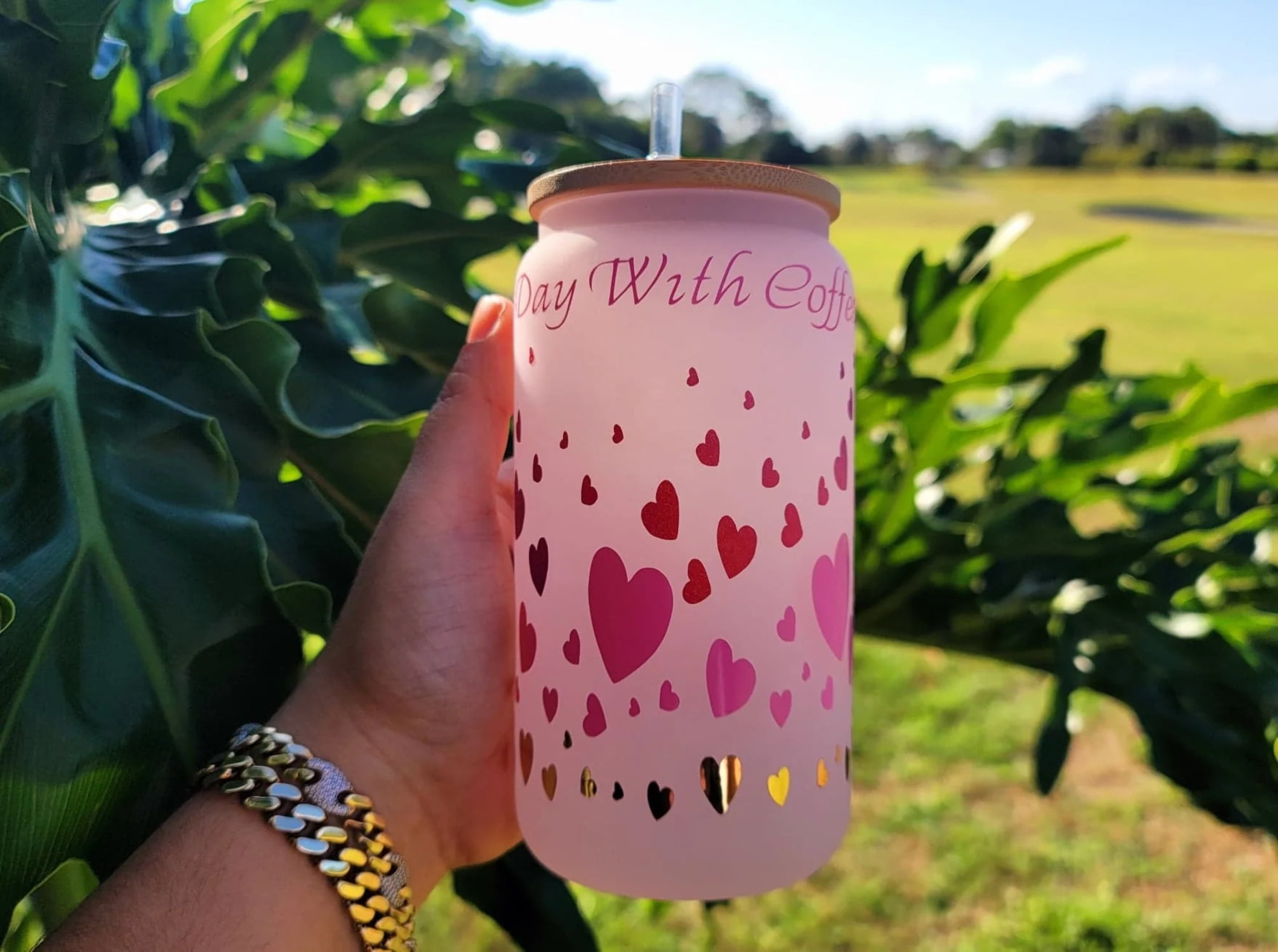 Rose Beer Can Glass Color Changing Cup (Pink or Purple)
