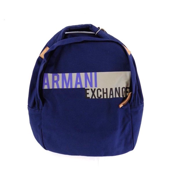 Armani Exchange Mens Armani Exchange A X Logo Stripe Navy Blue Backpack Bookbag Bag Walmart Com Walmart Com