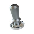 thumbnail image 1 of Tamper de espresso, Tamper de café Barista con resorte doble, Tamper de mango de aluminio de base plana de acero inoxidable para máquina de 53 mm Sunnimix manipulación de espresso, 1 of 8