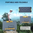 thumbnail image 4 of VTOMAN FlashSpeed 2376Wh Portable Power Station Bundle (Extra Battery&110W Solar Panel) 1000W LiFePO4 Solar Generator 14 Output Ports for Camping, Vehicle Jump Start, Blackout (3 Separate Packages), 4 of 8