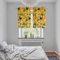 thumbnail image 4 of Saint Patrick's Day Kitchen Curtains Window Panels, Orange Gnomes Hat Boot Rainbow Clovers Insulated Window Treatment Curtain, Grommet Curtains for Bedroom/Living Room/Bathroom, 2 Piece 27.5"Wx39"L, 4 of 8