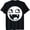 Black, variant on Epic Face Vampire Y2K Streetwear T-Shirt – Casual Short Sleeve Loose Fit Crew Neck Graphic Tee for Daily Wear, Emo Fashion Top