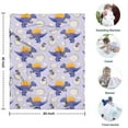 thumbnail image 4 of LightPurple Cartoon Dinosaurs Eggs Pattern Blanket,Comfortable Soft Lamb Wool Throw Blanket,All Season,Warm Lightweight Blankets for Sofa Bed Couch Living Room Chair,30"x40", 4 of 4
